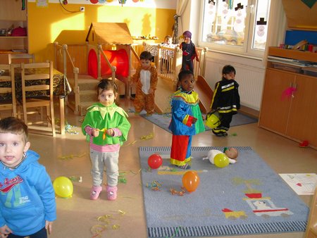 Fasching bei den BoniMinis